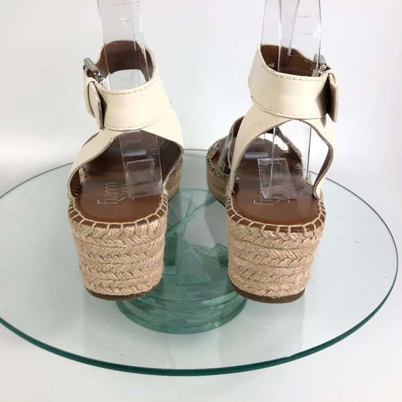 Franco Sarto Pellia Espadrille Wedge Sandal 6 M - Picture 5 of 7